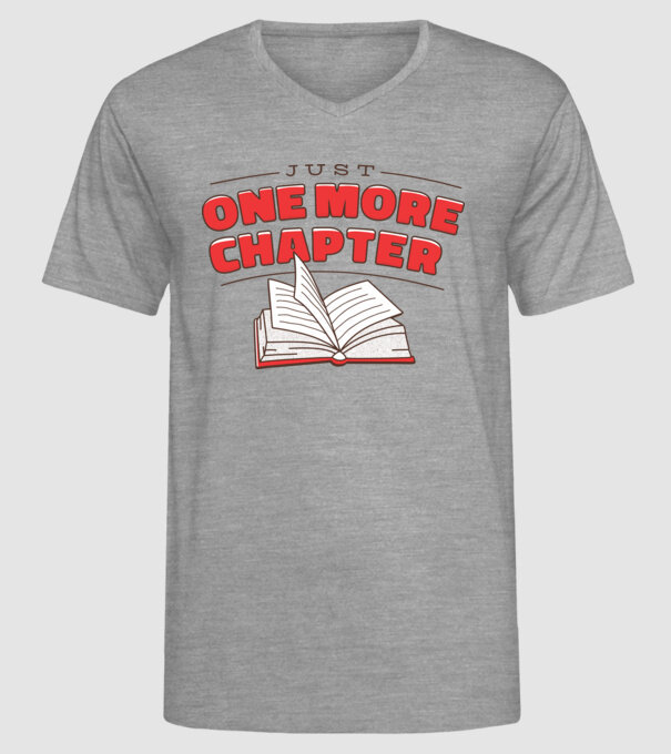 Doar încă un capitol model gri pe tricou