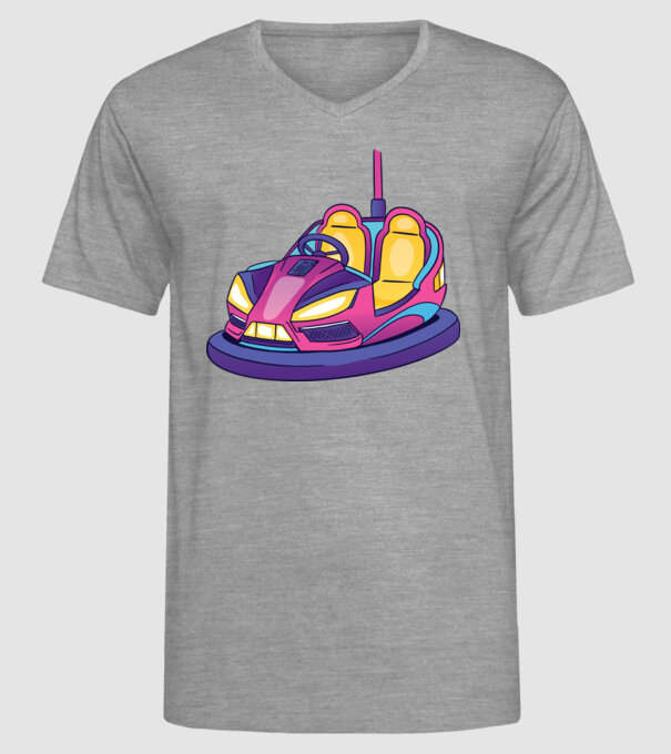 Dodgem model gri pe tricou