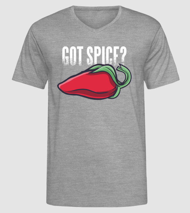 Got Spice ardei model gri pe tricou