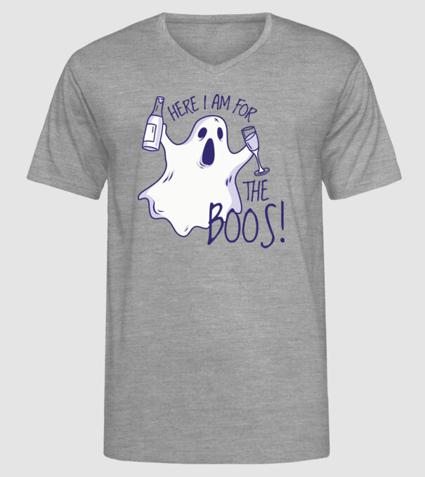 Here I am for the Boos model gri pe tricou