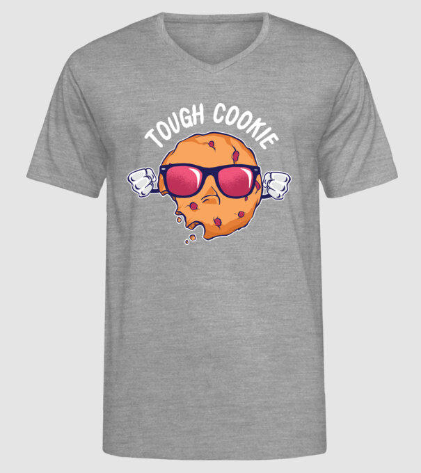 Tricou antrenament prăjitură tare model gri pe tricou