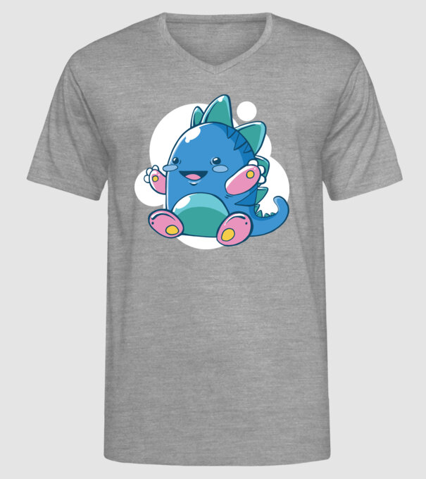 Bebe dragon model gri pe tricou