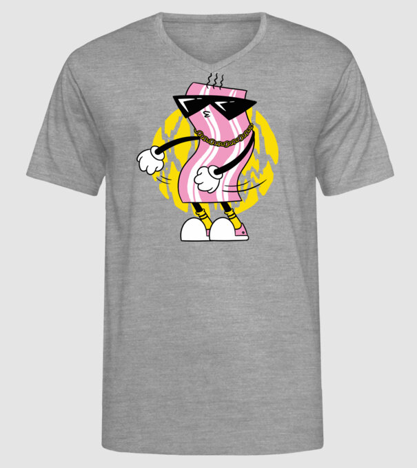 Șuncă DAB model gri pe tricou