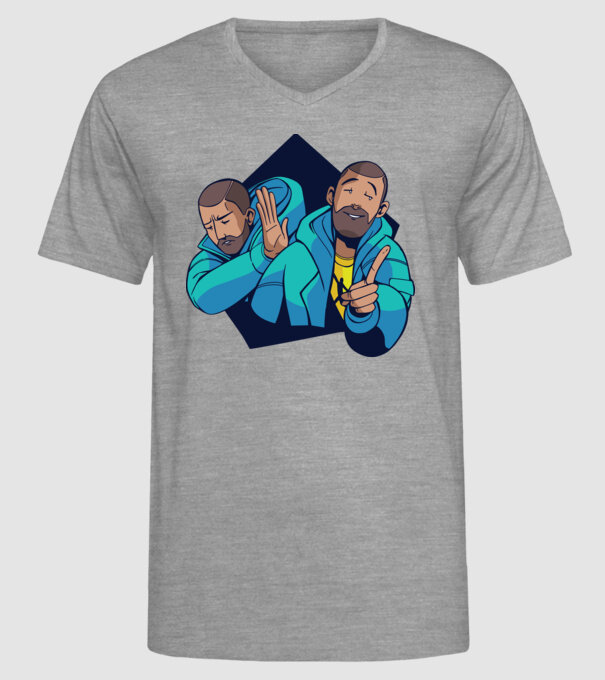 Tricou Meme amuzant model gri pe tricou