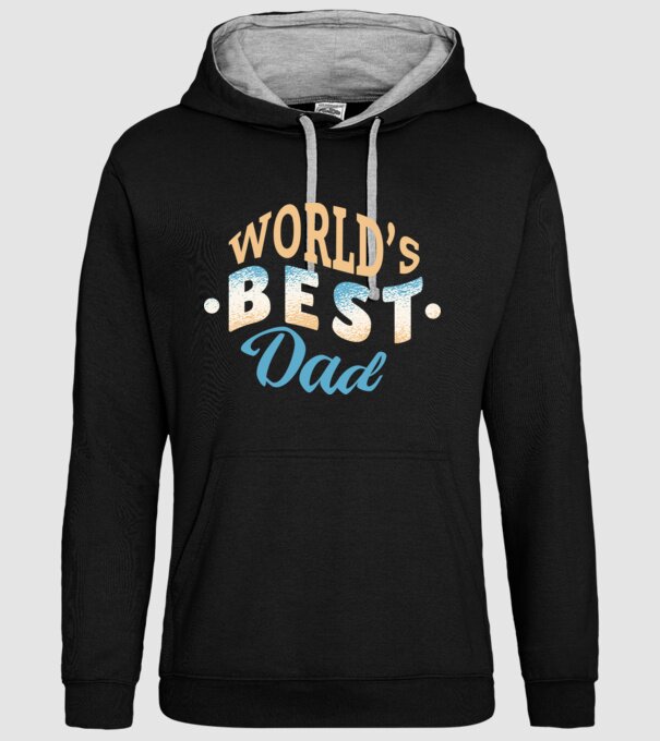 Cel mai bun Tătic din lume model negru pe tricou