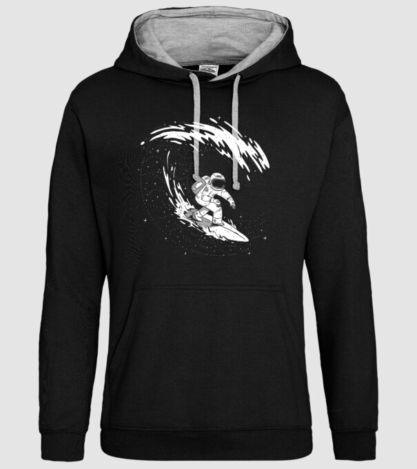 Astronaut Surf amuzant tricou amuzant astronaut model negru pe tricou