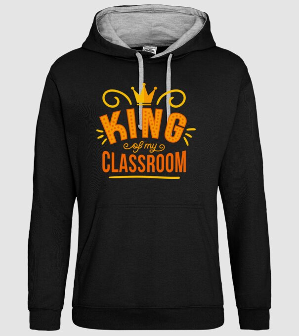 Regele clasei model negru pe tricou