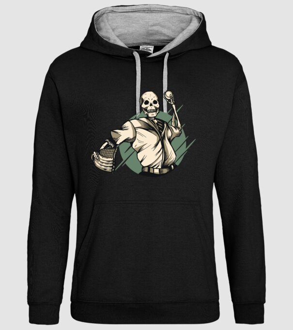 Schelet Baseball model negru pe tricou
