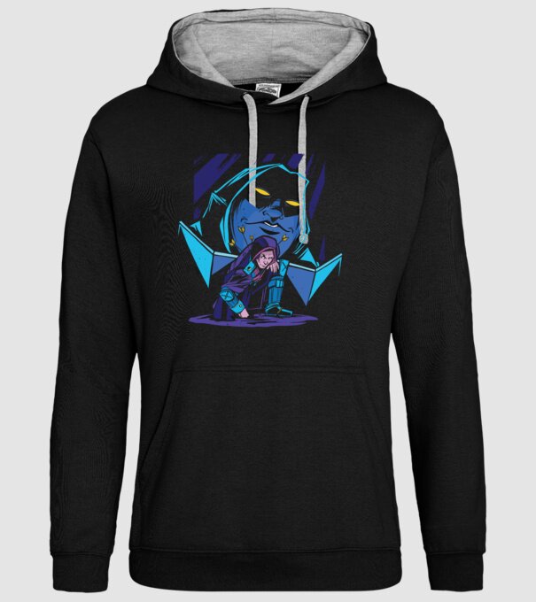 Dungeon Master model negru pe tricou