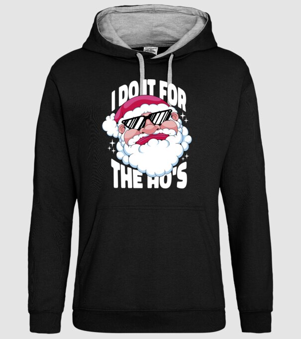 'I do it for the Ho''s' model negru pe tricou