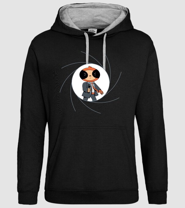 Leneș Bond 007 model negru pe tricou