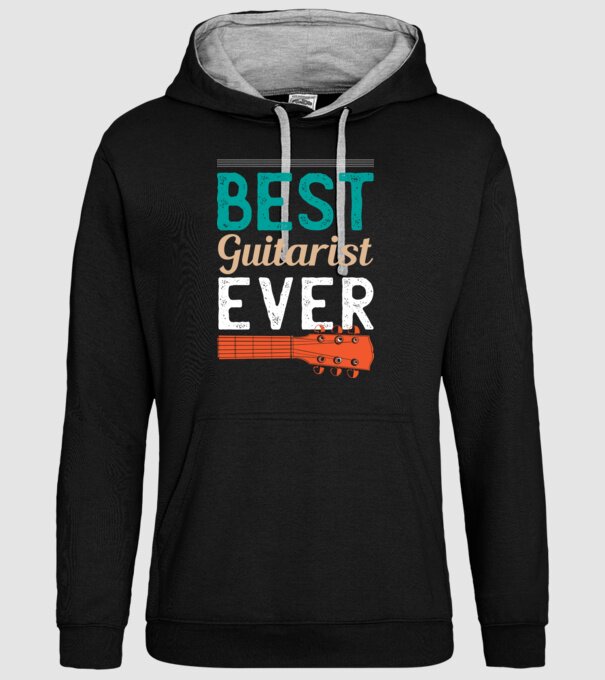 Cel mai bun chitarist model negru pe tricou