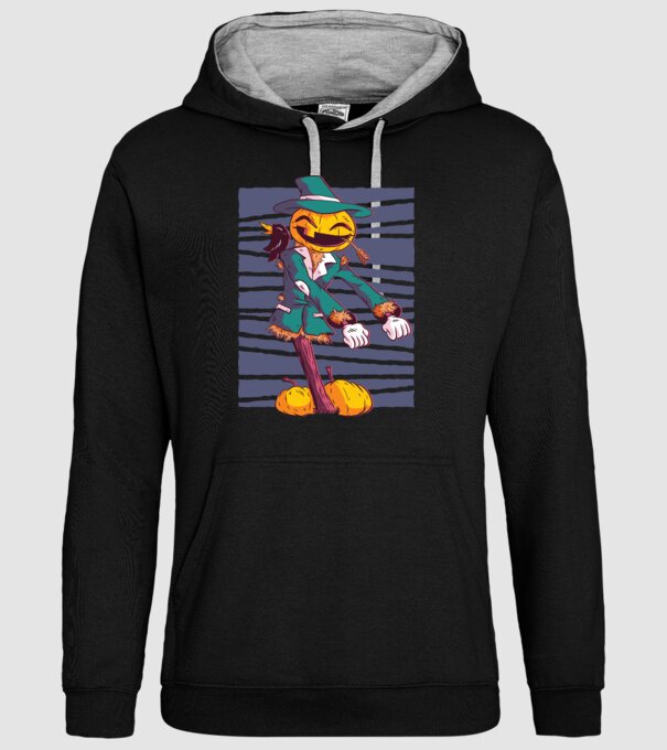 Sperietoare Halloween model negru pe tricou