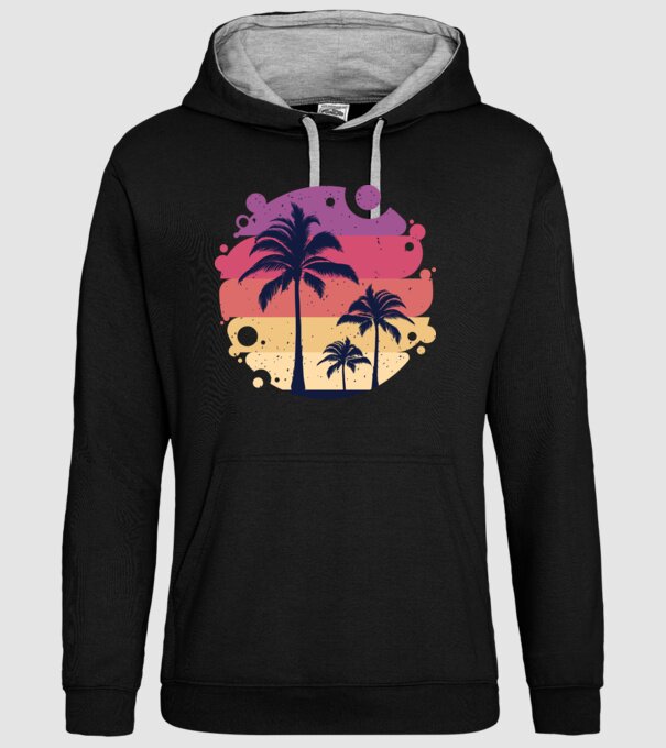 Retro Vara model negru pe tricou