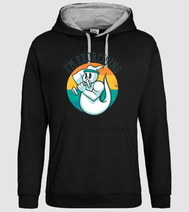 Antrenament Fantomă (Spirit?) model negru pe tricou