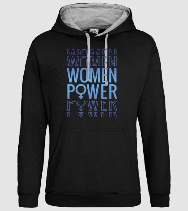 Women Power de Ziua Femeii model negru pe tricou