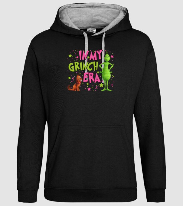 In my Grinch era model negru pe tricou