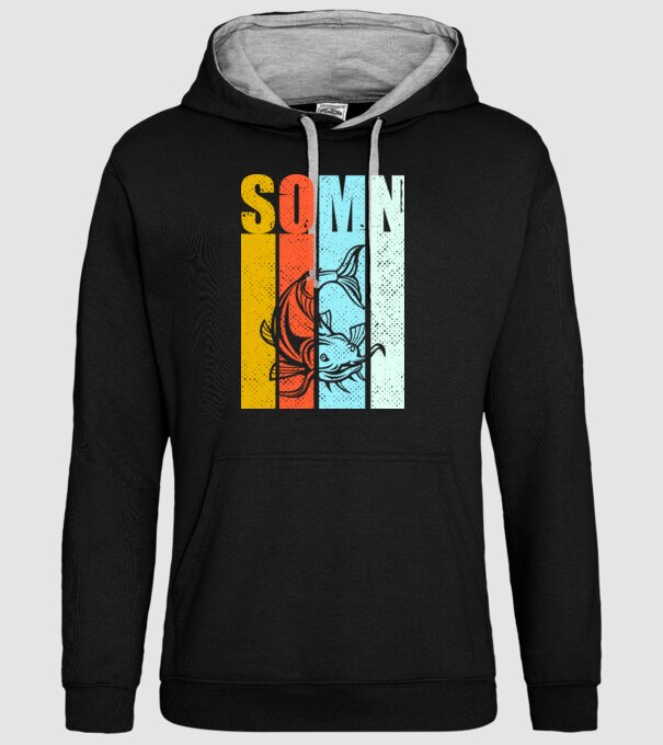 somn model negru pe tricou