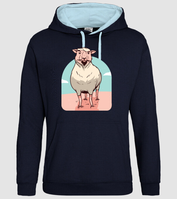 Miel Șobolan model albastru închis pe tricou