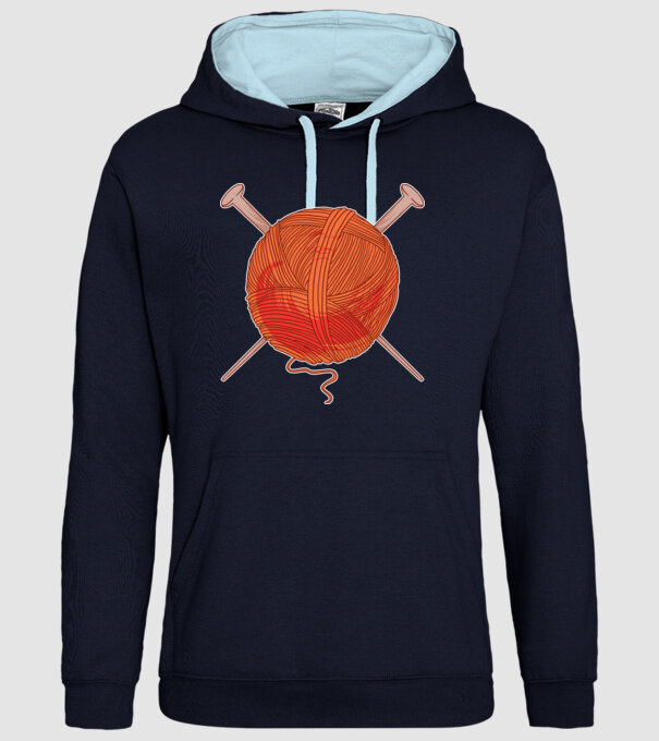 Ghem de fire model albastru închis pe tricou