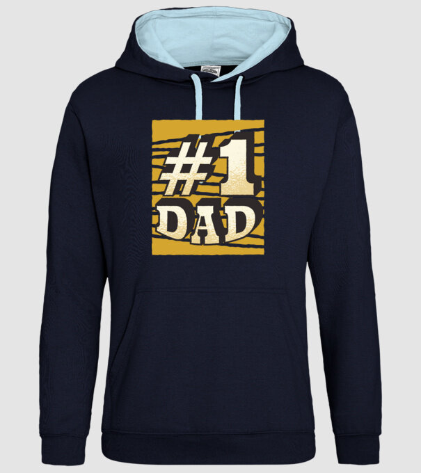 Tata 01 model albastru închis pe tricou