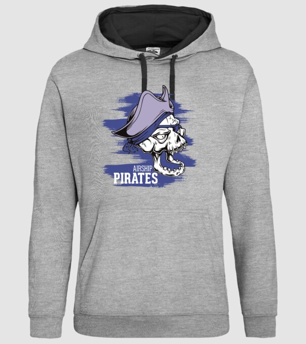Airship Pirates 2 - Pirat model gri pe tricou