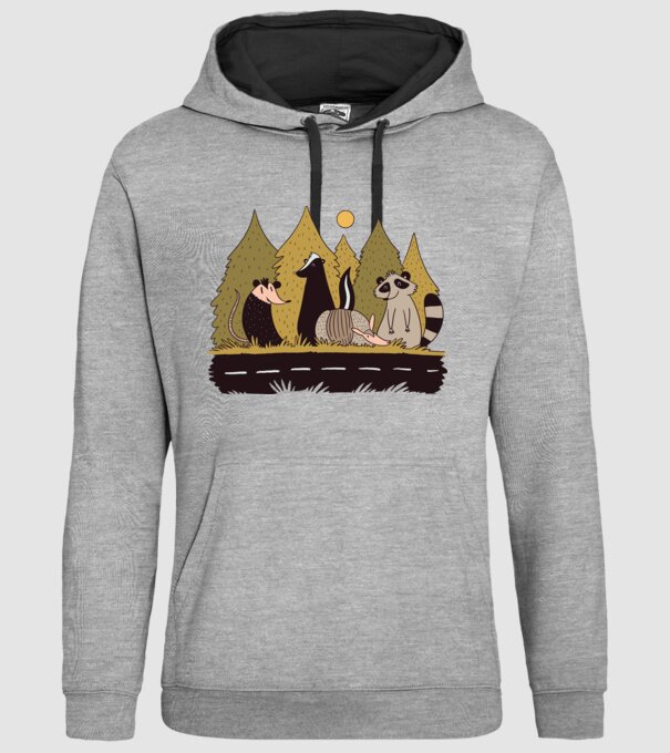 Animals Crossing model gri pe tricou