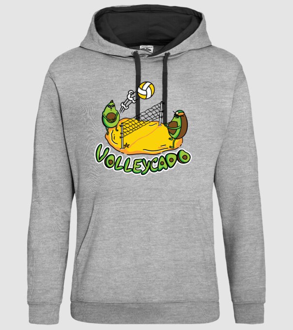 Avocado Volei model gri pe tricou