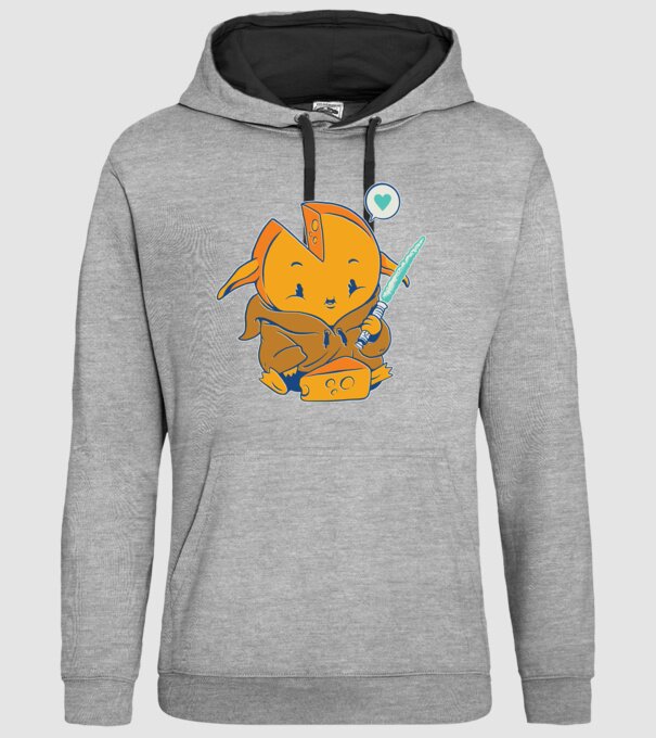 Baby Gouda model gri pe tricou
