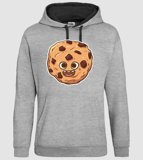 Cookie drăguț model gri pe tricou