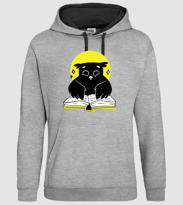 Bufniță de noapte model gri pe tricou