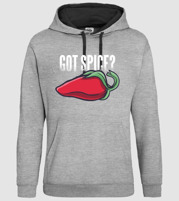 Got Spice ardei model gri pe tricou