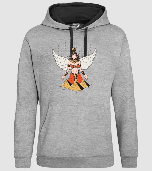Zeița Isis model gri pe tricou