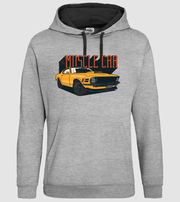 Mașină sport cool model gri pe tricou