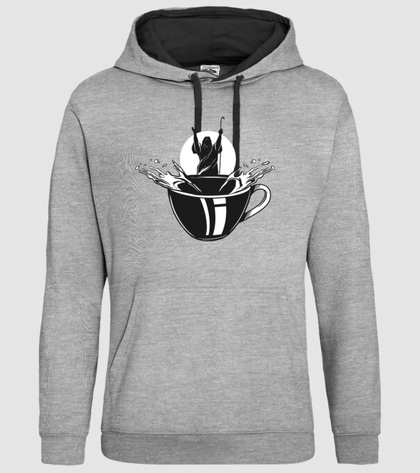 Moise cafea model gri pe tricou
