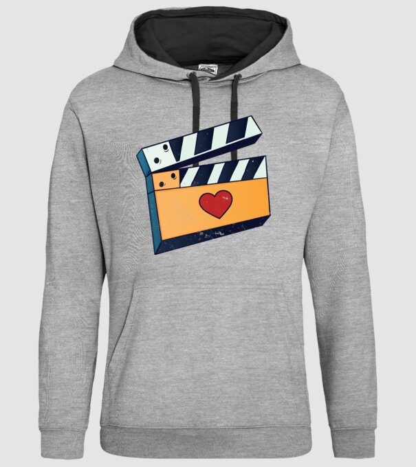 Cinema Film model gri pe tricou