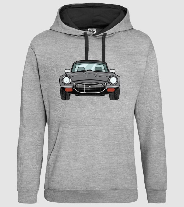 Mașină veche model gri pe tricou
