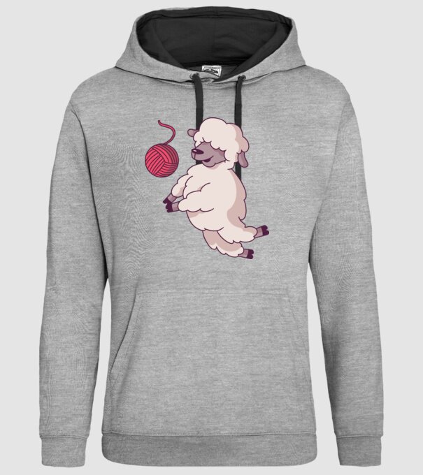 Miel voleibalist model gri pe tricou