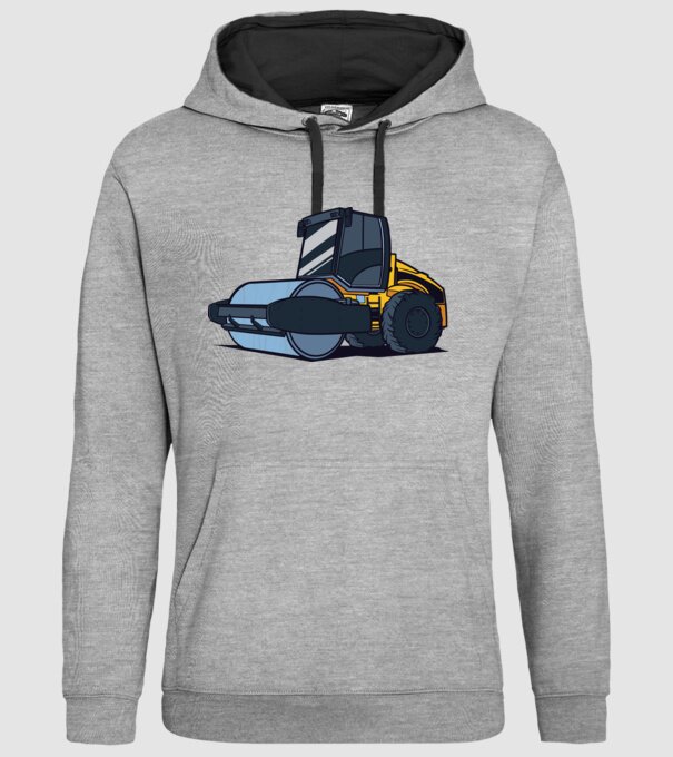 Rulou compresor model gri pe tricou