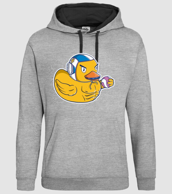 Rață polo pe apă model gri pe tricou
