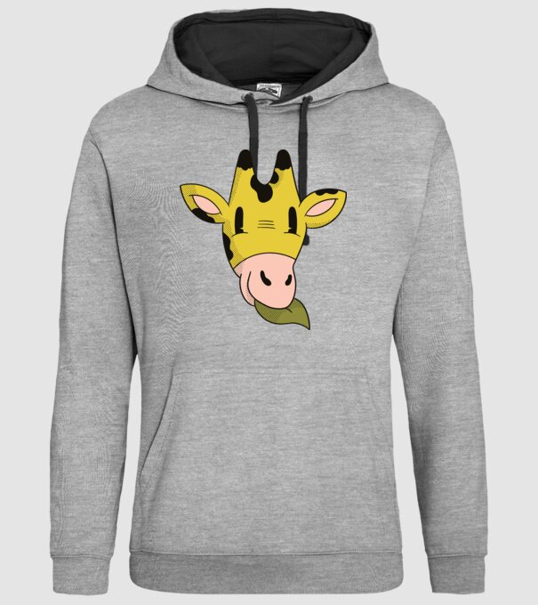 Cap Girafă model gri pe tricou