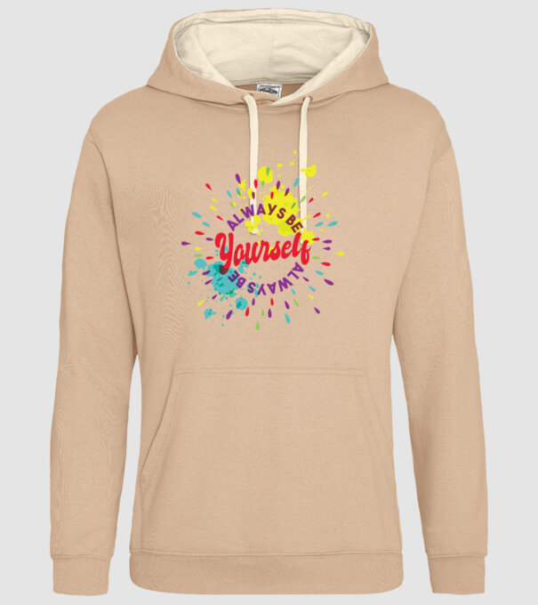 Always be yourself model nisipiu pe tricou