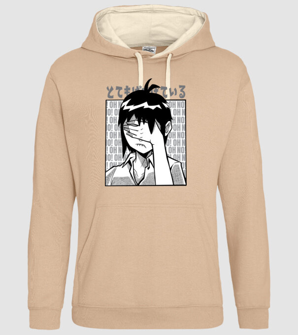 Cap Anime model nisipiu pe tricou
