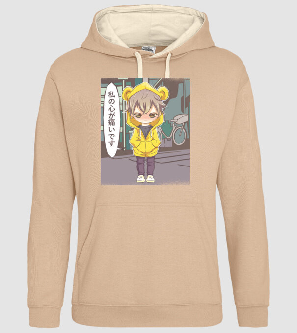 Anime Manga scenă model nisipiu pe tricou