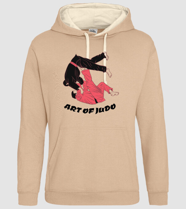 Art of Judo model nisipiu pe tricou