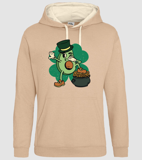 Avocado St. Patrick DAB model nisipiu pe tricou