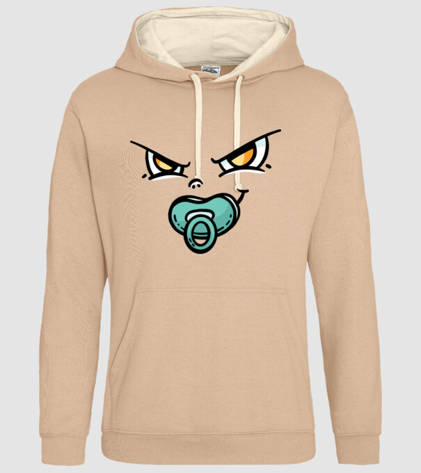 Zâmbet de bebe model nisipiu pe tricou