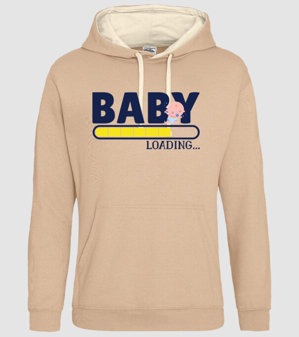 Baby is loading - tricou amuzant pentru mămici model nisipiu pe tricou