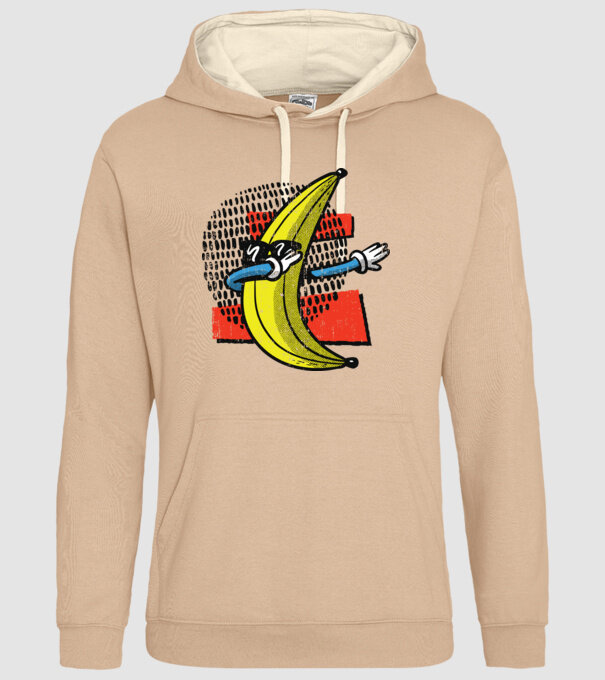 Banană DAB model nisipiu pe tricou