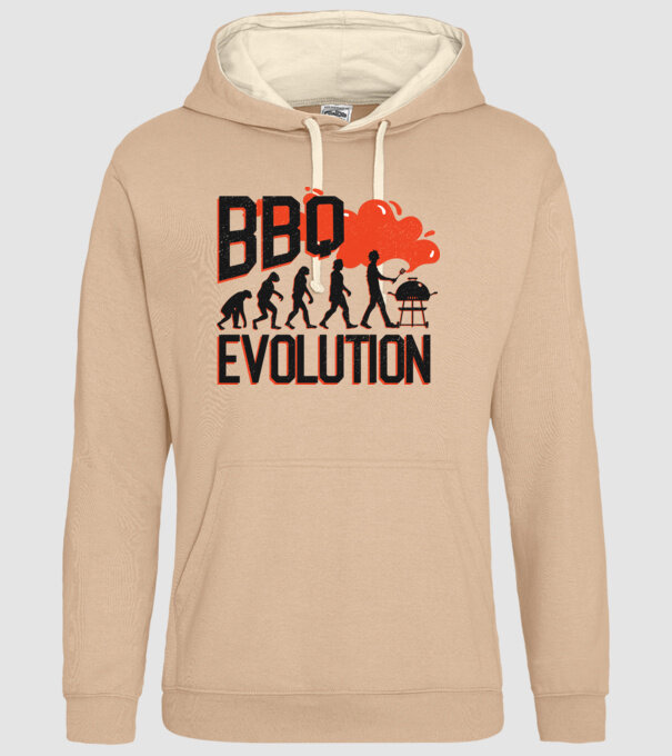 BBQ Evoluție Grătar model nisipiu pe tricou